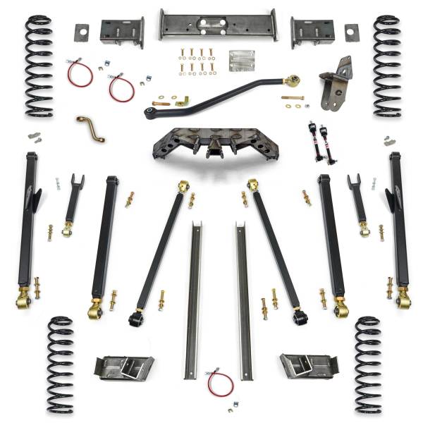 Clayton Off Road Suspension & Lift Kits | 1350 Offroad - Clayton Jeep Grand Cherokee 7.0-in Long Arm Lift Kit 1993-1998 ZJ - COR-3204021 - Image 1