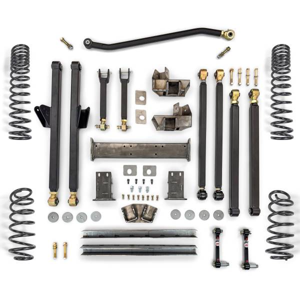 Clayton Off Road Suspension & Lift Kits | 1350 Offroad - Clayton Jeep Grand Cherokee 6.0-in Long Arm Lift Kit 1999-2004 WJ - COR-3206021 - Image 1