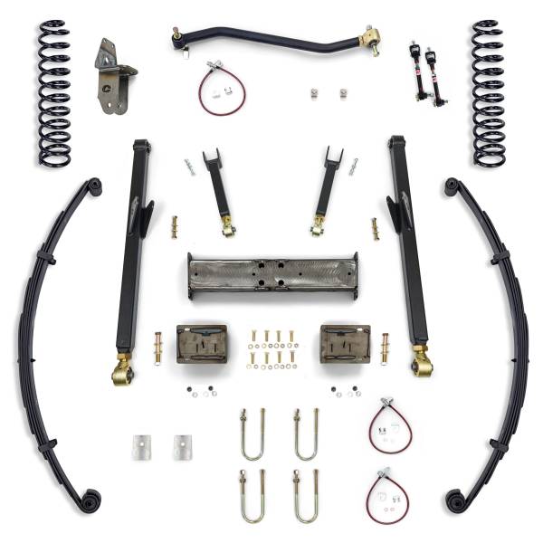 Clayton Off Road Suspension & Lift Kits | 1350 Offroad - Clayton Jeep Cherokee 4.5-in Long Arm Lift Kit 1984-2001 XJ - COR-3201011 - Image 1