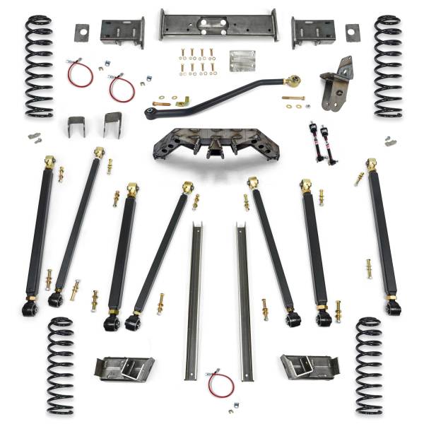 Clayton Off Road Suspension & Lift Kits | 1350 Offroad - Clayton Jeep Grand Cherokee 5.0-in Pro Series 3 Link Long Arm Lift Kit 1996-1998 ZJ - COR-3604002 - Image 1
