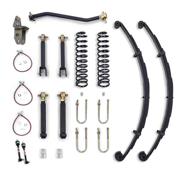 Clayton Off Road Suspension & Lift Kits | 1350 Offroad - Clayton Jeep Cherokee 4.5-in Premium Short Arm Lift Kit 1984-2001 XJ - COR-2901045 - Image 1