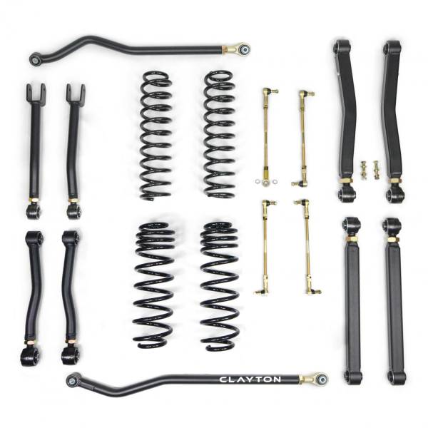 Clayton Off Road Suspension & Lift Kits | 1350 Offroad - Clayton Jeep Wrangler 392 1.5-in Overland Plus Lift Kit 2021+ JL - COR-3009315 - Image 1