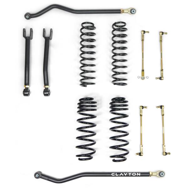 Clayton Off Road Suspension & Lift Kits | 1350 Offroad - Clayton Jeep Wrangler 392 1.5-in Ride Right+ Lift Kit 2021+ JL - COR-3109315 - Image 1