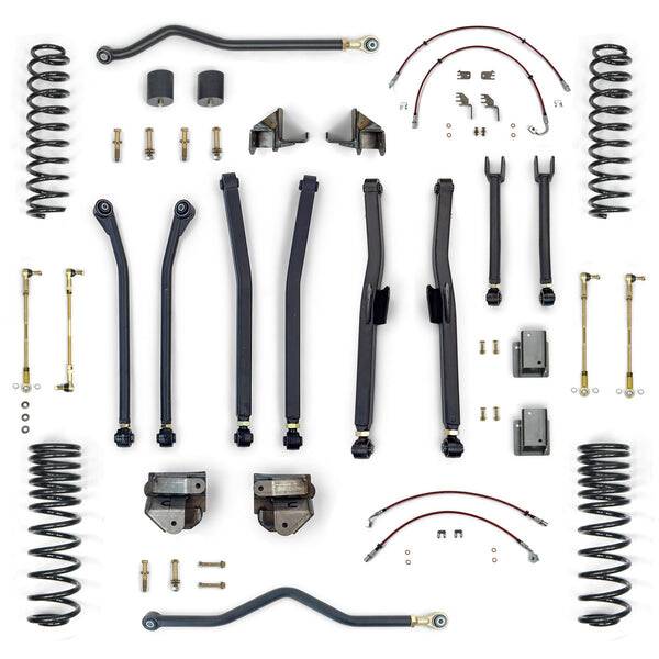 Clayton Off Road Suspension & Lift Kits | 1350 Offroad - Clayton 2020-Present Jeep Gladiator JT Overland Plus 2.5-in Long Arm Lift Kit - COR-3410025 - Image 1