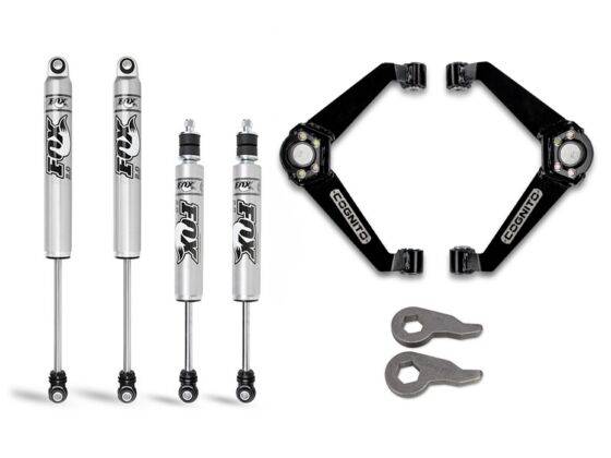 Cognito Motorsports Suspension & Truck Upgrades | 1350 Offroad - Cognito 3-in Performance Leveling Kit with Fox PS 2.0 IFP Shocks - 110-P0753 - Image 1