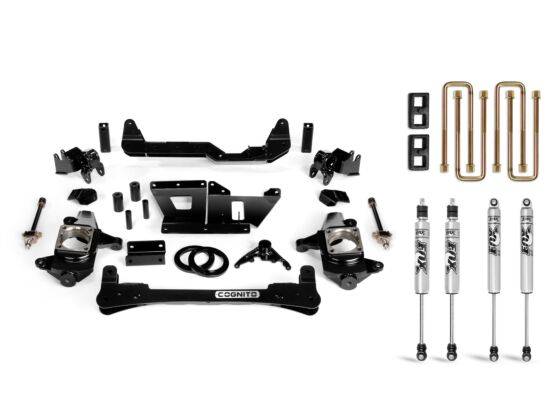 Cognito Motorsports Suspension & Truck Upgrades | 1350 Offroad - Cognito 4-in Standard Lift Kit with Fox PS 2.0 IFP Shocks - 110-P0785 - Image 1