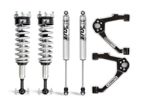 Cognito Motorsports Suspension & Truck Upgrades | 1350 Offroad - Cognito 3-in Performance Leveling Kit with Fox 2.0 IFP Shocks - 210-P0957 - Image 1