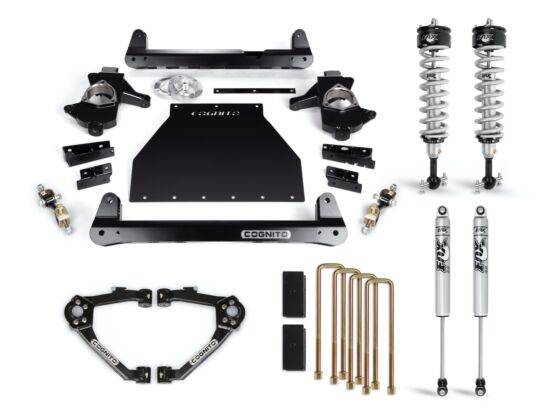 Cognito Motorsports Suspension & Truck Upgrades | 1350 Offroad - Cognito 4-in Performance Lift Kit with Fox PS IFP 2.0 Shocks - 210-P0963 - Image 1