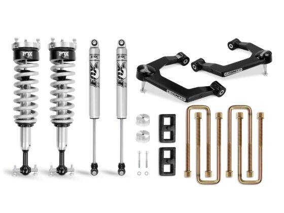 Cognito Motorsports Suspension & Truck Upgrades | 1350 Offroad - Cognito 3-in Performance Ball Joint Leveling Lift Kit with Fox PS Coilover 2.0 IFP Shocks - 210-P0879 - Image 1