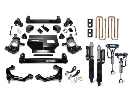 Cognito Motorsports Suspension & Truck Upgrades | 1350 Offroad - Cognito 4-in Elite Lift Kit with Elka 2.5 Reservoir Shocks - 210-P1151 - Image 1