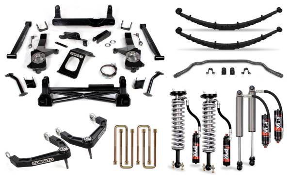 Cognito Motorsports Suspension & Truck Upgrades | 1350 Offroad - Cognito 8-in Elite Billet UCA Lift Kit with Fox 2.5 Elite Shocks - 210-P1398 - Image 1
