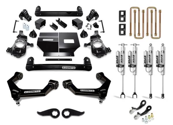 Cognito Motorsports Suspension & Truck Upgrades | 1350 Offroad - Cognito 5-in Performance Lift Kit with Fox Psrr 2.0 Shocks - 110-P1270 - Image 1