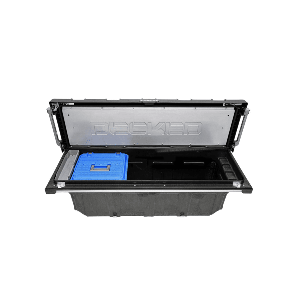 DECKED Truck Storage Systems | 1350 Offroad - DECKED Full Size Pickup Truck Tool Box Deep Tub with Ladder - TBFDL - Image 1