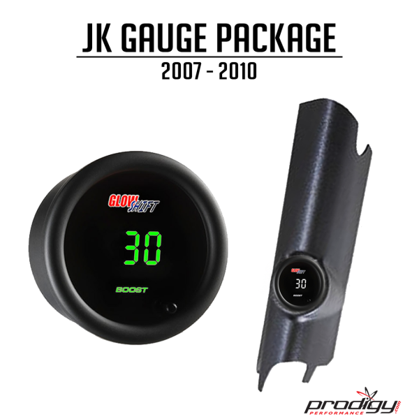 Prodigy Performance Jeep Turbo Kits & Parts | 1350 Offroad - Prodigy JK Gauge Pod Package Single Pod 07-11 Wrangler JK - PRO-JK2007-11-PACK-SINGLE - Image 1