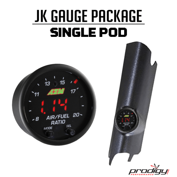 Prodigy Performance Jeep Turbo Kits & Parts | 1350 Offroad - Prodigy Jeep JK Gauge Package for 11-18 Wrangler JK Single Pod - PRO-JK2011-18-PACK-SINGLE - Image 1