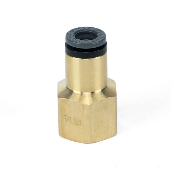 Air Lift Suspension & Air Spring Kits | 1350 Offroad - Air Lift FITTING 1/4in.PTC-1/4in.FNPT - 21810 - Image 1