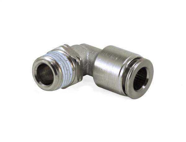 Air Lift Suspension & Air Spring Kits | 1350 Offroad - Air Lift Elbow; SW; 1/8in. MNPT x 1/4in. PTC, Fitting Elbow, Swivel - 21848 - Image 1