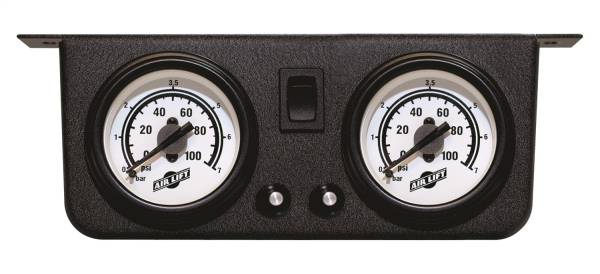 Air Lift Suspension & Air Spring Kits | 1350 Offroad - Air Lift Dual Gauge Panel Assembly - 26159 - Image 1
