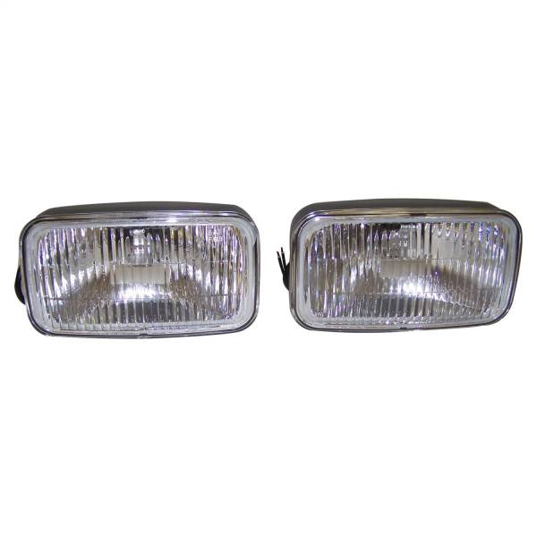 Crown Automotive Jeep Replacement Parts | 1350 Offroad - Crown Fog Lamp Kit, Less Covers, Clear Lens - 4713582K - Image 1