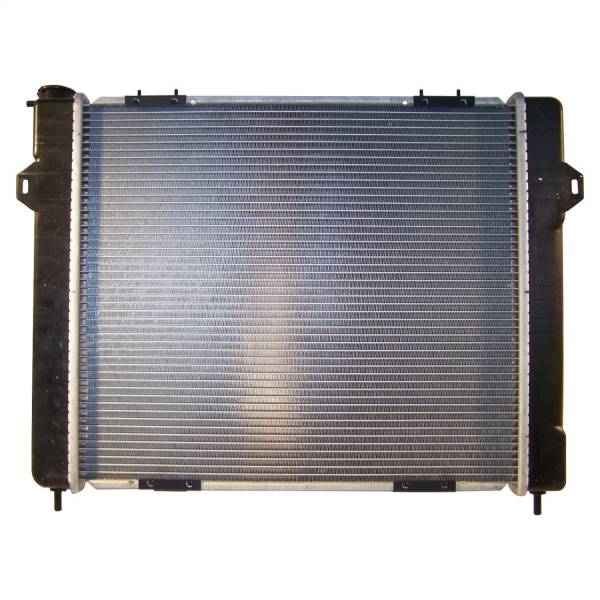 Crown Automotive Jeep Replacement Parts | 1350 Offroad - Crown Radiator, 1.5-in Inlet, 1.75-in Outlet, 22 1/8 x 19 3/8 Core, 2 Row - 4734104 - Image 1