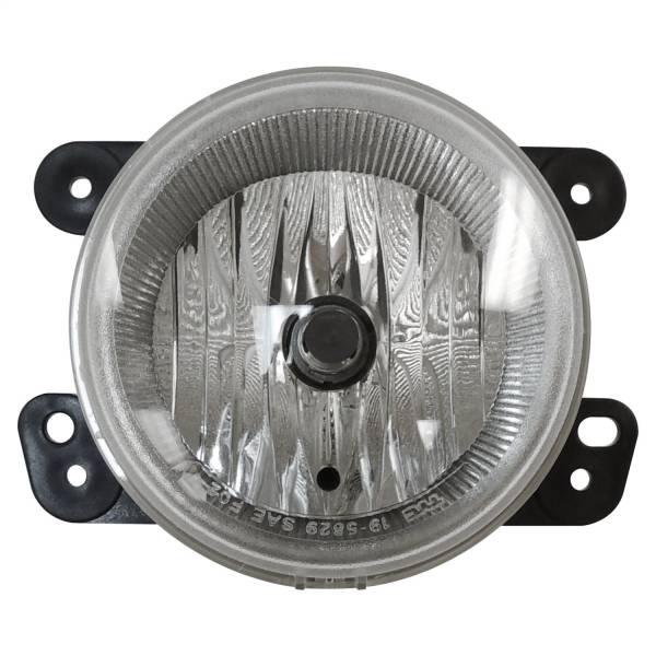 Crown Automotive Jeep Replacement Parts | 1350 Offroad - Crown Fog Light, Black - 4805856AA - Image 1