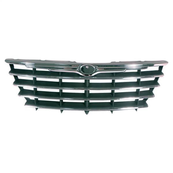 Crown Automotive Jeep Replacement Parts | 1350 Offroad - Crown Grille, Front, without Headlamp Washer - 4857389AB - Image 1