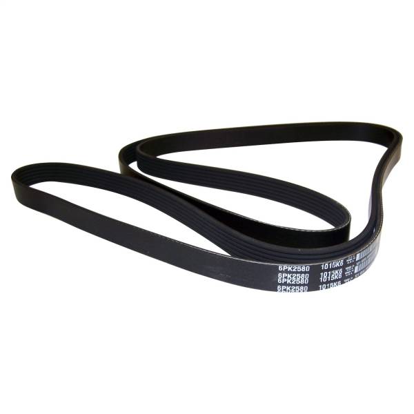 Crown Automotive Jeep Replacement Parts | 1350 Offroad - Crown Serpentine Belt, 101.57-in / 2580mm Long, 6 Ribs - 4891721AB - Image 1