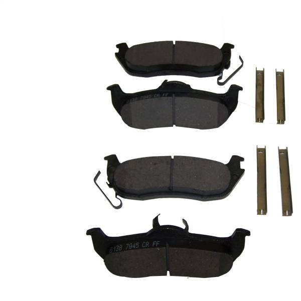 Crown Automotive Jeep Replacement Parts | 1350 Offroad - Crown Disc Brake Pad Set - 5080871AA - Image 1