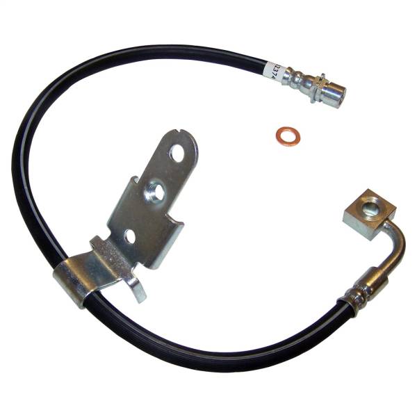 Crown Automotive Jeep Replacement Parts | 1350 Offroad - Crown Brake Hose, Front Left - 5140863AA - Image 1
