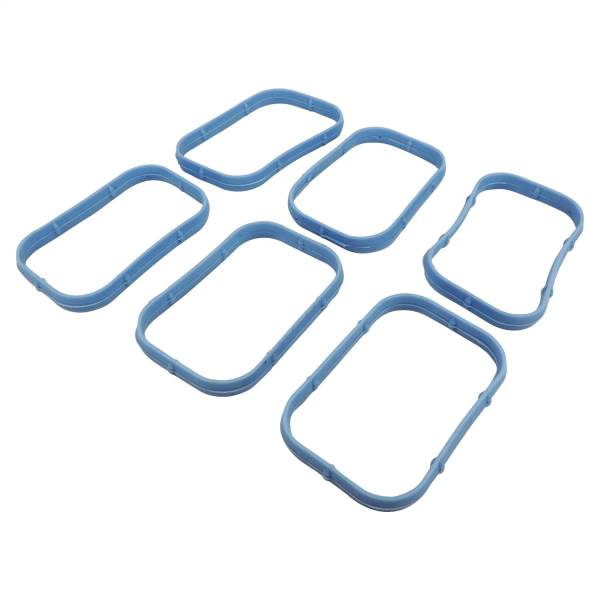 Crown Automotive Jeep Replacement Parts | 1350 Offroad - Crown Intake Manifold Gasket Set, Silicone, Blue, Use Existing Hardware, Upper - 5184562K - Image 1