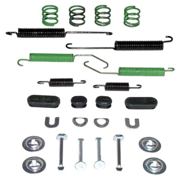 Crown Automotive Jeep Replacement Parts | 1350 Offroad - Crown Drum Brake Hardware Kit, Rear - 5191307K - Image 1