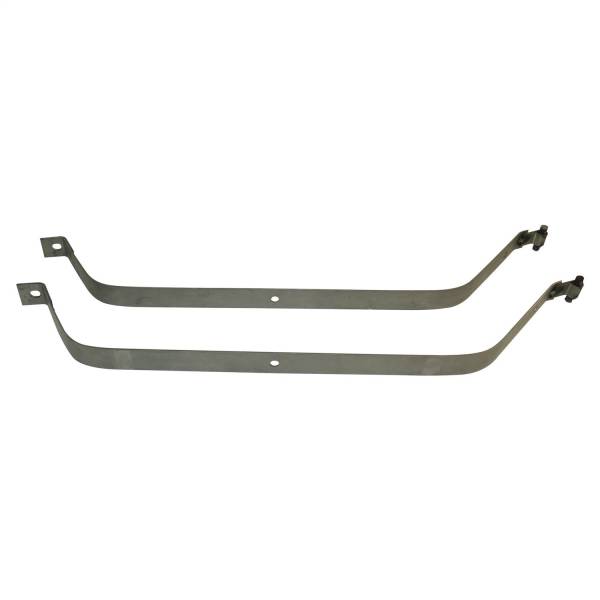 Crown Automotive Jeep Replacement Parts | 1350 Offroad - Crown Fuel Tank Strap Set, Center, Silver, Steel - 52000128K - Image 1