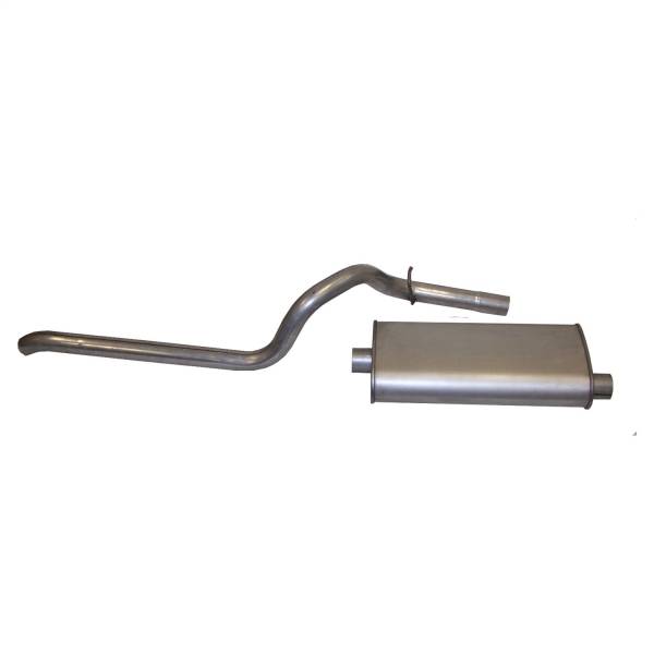 Crown Automotive Jeep Replacement Parts | 1350 Offroad - Crown Exhaust Kit, Oval - 52018335 - Image 1