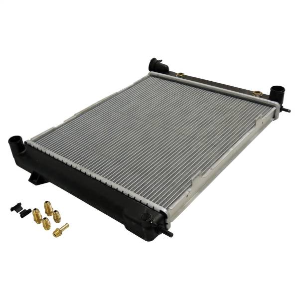 Crown Automotive Jeep Replacement Parts | 1350 Offroad - Crown Radiator, 22 1/4-in x 19 3/4-in Core, 2 Row - 52079598AB - Image 1