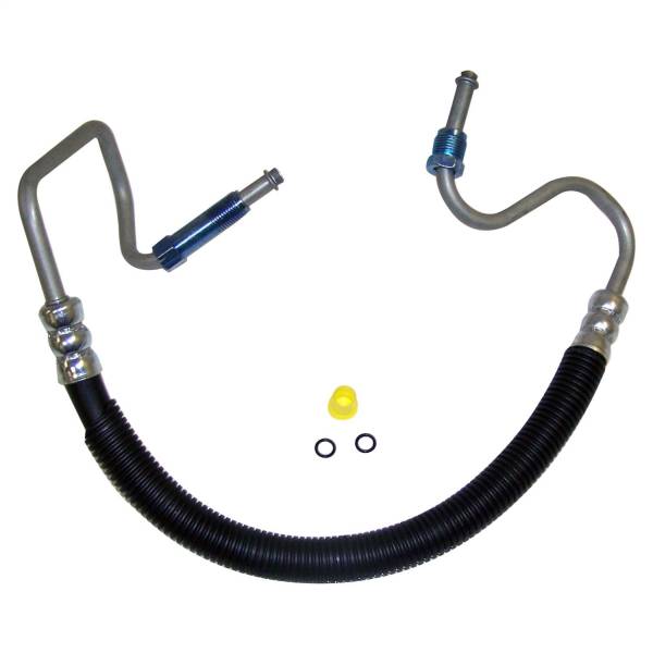 Crown Automotive Jeep Replacement Parts | 1350 Offroad - Crown Power Steering Pressure Hose, without Speed Proportioning Steering - 52088538 - Image 1