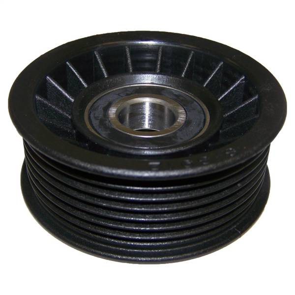 Crown Automotive Jeep Replacement Parts | 1350 Offroad - Crown Drive Belt Idler Pulley, 80mm, 7 Rib - 53010158P - Image 1