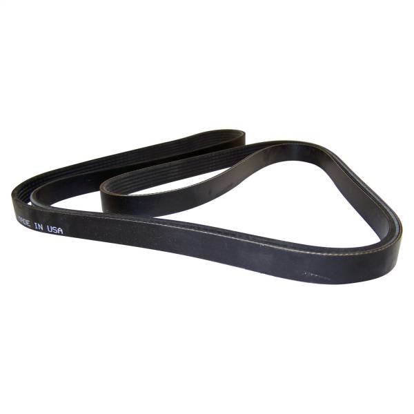 Crown Automotive Jeep Replacement Parts | 1350 Offroad - Crown Serpentine Belt, 98-in / 2490mm Long, 6 Ribs, Left Hand Drive - 53010269 - Image 1