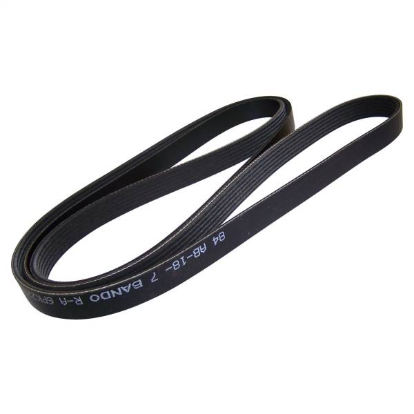 Crown Automotive Jeep Replacement Parts | 1350 Offroad - Crown Serpentine Belt, 88.8-in / 2255mm Long, 6 Ribs, Right Hand Drive - 53013298AA - Image 1