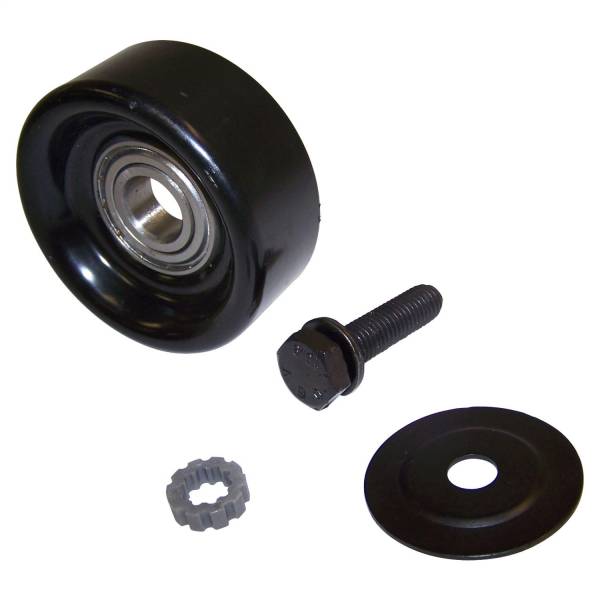 Crown Automotive Jeep Replacement Parts | 1350 Offroad - Crown Drive Belt Idler Pulley, 3-in Diameter, Smooth - 53013324AA - Image 1