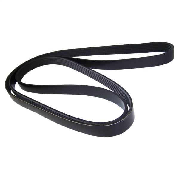 Crown Automotive Jeep Replacement Parts | 1350 Offroad - Crown Serpentine Belt, 90-in / 2285mm Long, 6 Ribs, Right Hand Drive - 53054339 - Image 1