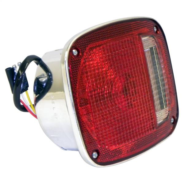 Crown Automotive Jeep Replacement Parts | 1350 Offroad - Crown Tail Light Assembly, Right, Chrome - 5457198C - Image 1