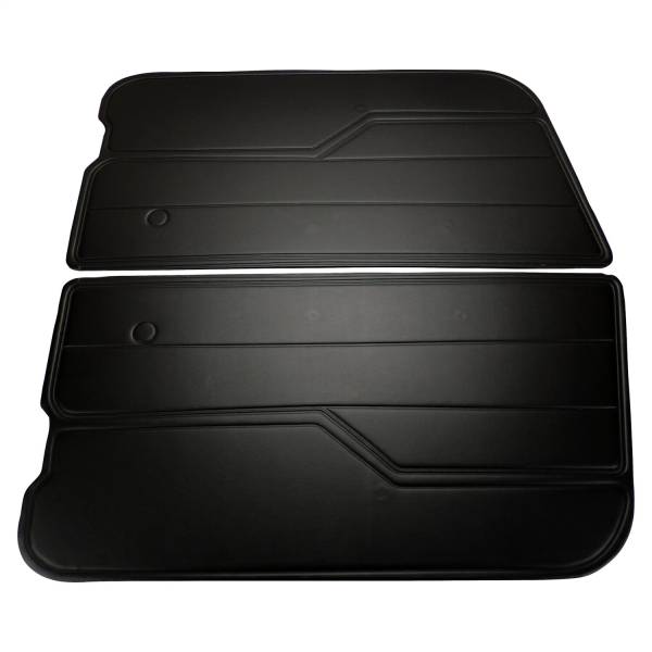 Crown Automotive Jeep Replacement Parts | 1350 Offroad - Crown Door Panel Set, Pair, Black - 55008856K - Image 1