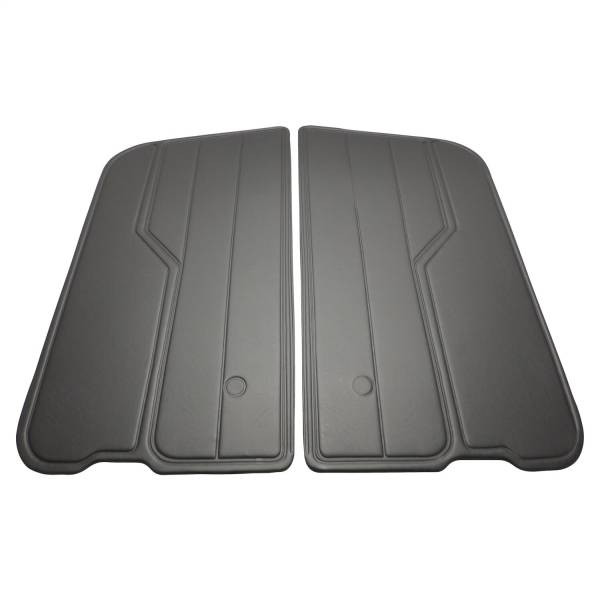 Crown Automotive Jeep Replacement Parts | 1350 Offroad - Crown Door Panel Set, Pair, Charcoal - 55016288K - Image 1