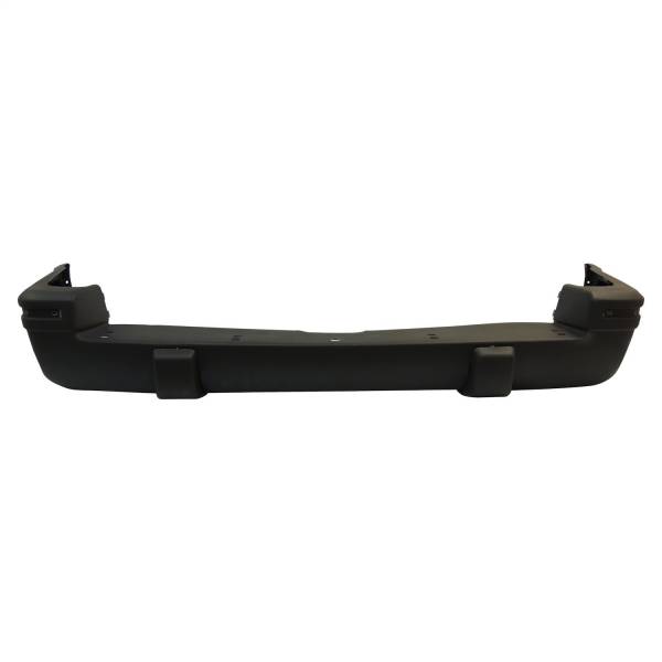 Crown Automotive Jeep Replacement Parts | 1350 Offroad - Crown Rear Bumper, Gray - 55032692 - Image 1