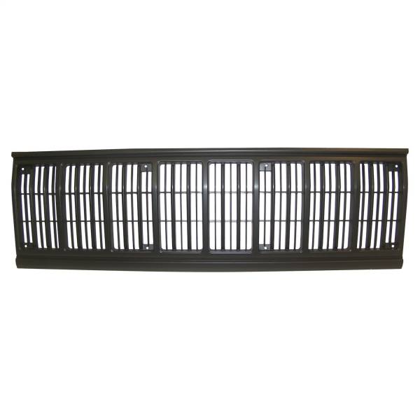 Crown Automotive Jeep Replacement Parts | 1350 Offroad - Crown Grille, Front, Black - 55054945 - Image 1