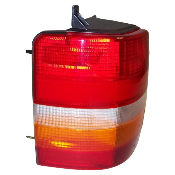 Crown Automotive Jeep Replacement Parts | 1350 Offroad - Crown Tail Light Assembly, Left, with 4 Large Bulbs, No Side Holes - 55155117 - Image 1