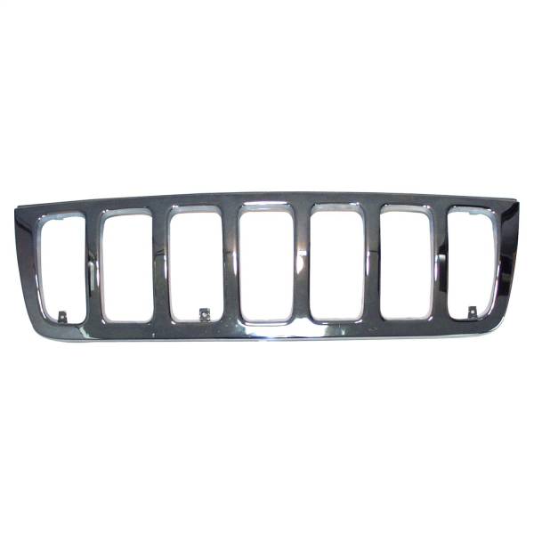 Crown Automotive Jeep Replacement Parts | 1350 Offroad - Crown Grille, Front, Chrome - 55155921AA - Image 1