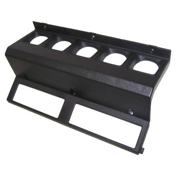 Crown Automotive Jeep Replacement Parts | 1350 Offroad - Crown Instrument Panel Housing, Black - 5AD88LTB - Image 1