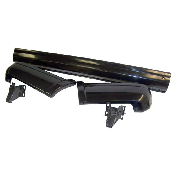 Crown Automotive Jeep Replacement Parts | 1350 Offroad - Crown Rear Bumper Kit, Black - 5EE84TZZAGK - Image 1