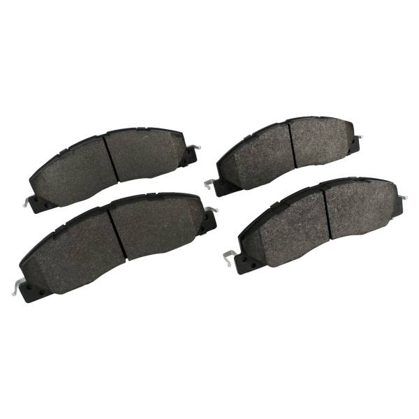Crown Automotive Jeep Replacement Parts | 1350 Offroad - Crown Brake Pad Set, Front, Inner & Outer, Semi-Metallic - 68049148AA - Image 1
